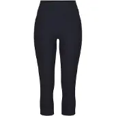 H.I.S. Caprihose H.I.S, Damen, Gr. 40/42, N-Gr, blau (marine), Obermaterial: 70% Baumwolle, 25% Polyester, 5% Elasthan, unifarben, Basic, Hosen Caprihose, im Schlupfhosen Style