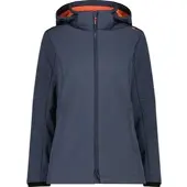 CMP Woman Jacket DET. Hood titanio-marigold (10UZ) 44