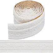 OEM Weißer 3D Nachbildung Rand 90x3 Zoll Selbstklebend