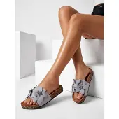 Royal Fashion Royalfashion Damen Sandalen mit Blumen Foules, Größe 37