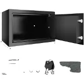 OEM Sichere Box, feuerfest, wasserdicht, Groß-SCHWARZ 8.5L