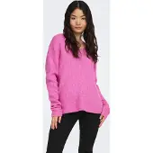 ONLY "ONLCAMILLA V-NECK L/S PULLOVER KNT NOOS" Materialmix, regular fit