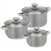 Ambition Lea Topfset Edelstahl 6-teilig Induktion