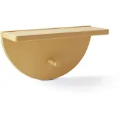 Kids Concept Regalbrett Star in gelb - 30 x 12 x 16cm