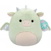 Squishmallows Fuzzamallows Plüschtier Grüner Drache Drew 30cm
