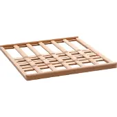 Bartscher Weinpräsenter 2Z 180FL, Weinpräsenter aus Holz mit Platz für max. 6 Flaschen, 1 Stück