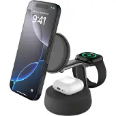 Belkin Qi2, Drinnen, USB, Kabelloses Aufladen, 1,5 m, Schwarz