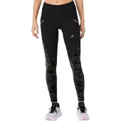 Asics - Women's Road Lite-Show Tight - Lauftights Gr M schwarz