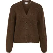 Object Brushed Strickjacke Braun L
