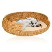 Animal-design Lycce Katzenkorb Hundekorb Opal aus Wasserhyazinthe, verschiedene Größen