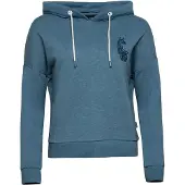 Chillaz - Women's Stelvio Alpaca Floral - Hoodie Gr 38 blau