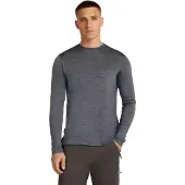 Icebreaker - Merino 125 Cool-Lite Sphere III L/S Tee - Merinoshirt Gr XL grau/blau