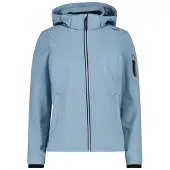 CMP Woman Jacket DET Hood cool blue (L514) 46