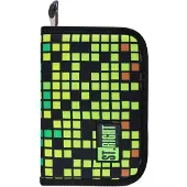 St. Right Leer Federmappe Mäppchen Stifteetui Schüleretui PIXEL GAMER