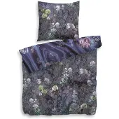Merkloos Satin Bettbezug Vanna 155x220 Nightshadow Blue