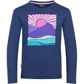TROLLKIDS - Girl's Falketind Longsleeve - Longsleeve Gr 164 blau