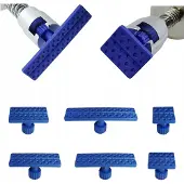 Super PDR Adapter Pilze für Dellenentfernung 6 Stück Blau
