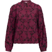 Object Besticktes Bluse Lila 44