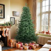 Merkloos Premium Kunstweihnachtsbaum 182 cm mit Klappmechanismus und Metallständer