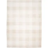 FRAAI In | & Outdoor Teppich | Ranch Checkerboard Beige | 200x290cm | Creme | Rechteckig