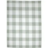 FRAAI In | & Outdoor Teppich | Ranch Checkerboard Grün | 240x340cm | Grün | Rechteckig