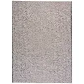 FRAAI In | & Outdoor Teppich | Summer Retro Grau | 140x200cm | Grau | Rechteckig
