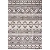 FRAAI In | & Outdoor Teppich | Summer Beyond Grau | 80x150cm | Grau | Rechteckig
