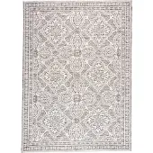 FRAAI In | & Outdoor Teppich | Summer Oriental Hellgrau | 280x380cm | Grau | Rechteckig