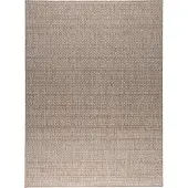 FRAAI Garten Teppich | Nusa Lines Beige | 230x330cm | Beige | Jute | Rechteckig