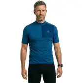 Loeffler Skys Block Mid Half Zip Kurzarm-radtrikot