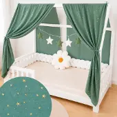Merkloos Bettwäsche Cabin 2-teilig – 100% Baumwolle Chiffon