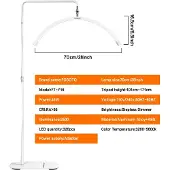 OEM LED-Wimpernlicht, 45W Leistung, einstellbare Helligkeit, WEISS