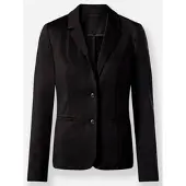 Witt Jerseyblazer "Jersey-Blazer Jerseyblazer in Interlock-Qualität", Damen, Gr. 38, schwarz, Interlock, , Modisch, Blazer Jerseyblazer