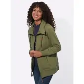 Witt Weiden Shirtjacke in oliv | Gr.: 52