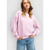 Roxy Fleecepullover "Surfing By Moonlight", Damen, Gr. M, pink lavender, Obermaterial: 68% Viskose, 29% Polyester, 3% Elasthan., Sweatshirts Fleecepullover