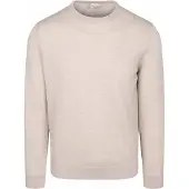 Profuomo Pullover Merinowolle Beige