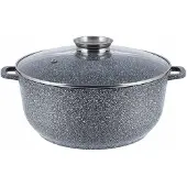 Zilner Großer Marmorierter Topf AROMA KNOB 36cm