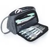 ECarla Ergonomisches Federmäppchen Tasche Platzsparend
