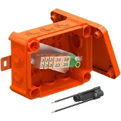 Obo Bettermann OBO 7205752 Kabelabzweigkasten für Funktionserhalt 150x116x67 Polypropylen pastellorange RAL 2003 T100ED 06AF