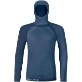 Ortovox - 120 Comp Light Hoody - Merinounterwäsche Gr M blau