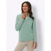 Sieh an! Strickjacke in kalkmint | Gr.: 40