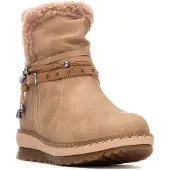 Refresh für Damen. 17325003-BEIGE Stiefelette 173250 beige (36), 3 bis 5 cm, Reißverschluss, Lässig
