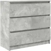 vidaXL Sideboard Betongrau 80x35x76 cm Holzwerkstoff