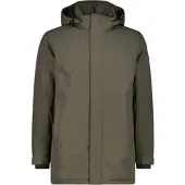 CMP MAN Padded Parka DET Hood olive (E943) 50