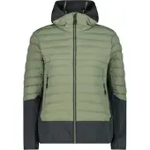 CMP Hybrid Damen Isolationsjacke gruen Größe 3XL Trekking Wasserabweisend Wasserabweisend
