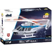 COBI Bell 407 Polizeihubschrauber Modell 1:48, 217 Teile