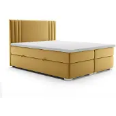 AEA Boxspring Bett Doppel Komplett Set Matratze Topper Betten Funktion Kasten Hotel