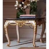 AEA Couchtisch Tisch Beistelltisch Wohnzimmer Holz Royal Beistell Barock Italien Neu