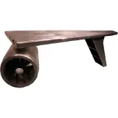 AEA Aluminium Schreibtisch Aviator Büro Funktional Stilvoll Flugzeug Flügel