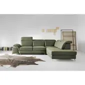 AEA Design Couch Sofa Polster Schlafsofa Wohnzimmer Ecksofa Textl Stoff Garnitur